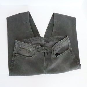 Helmut Lang 30" dark grey skinny jeans mid-rise